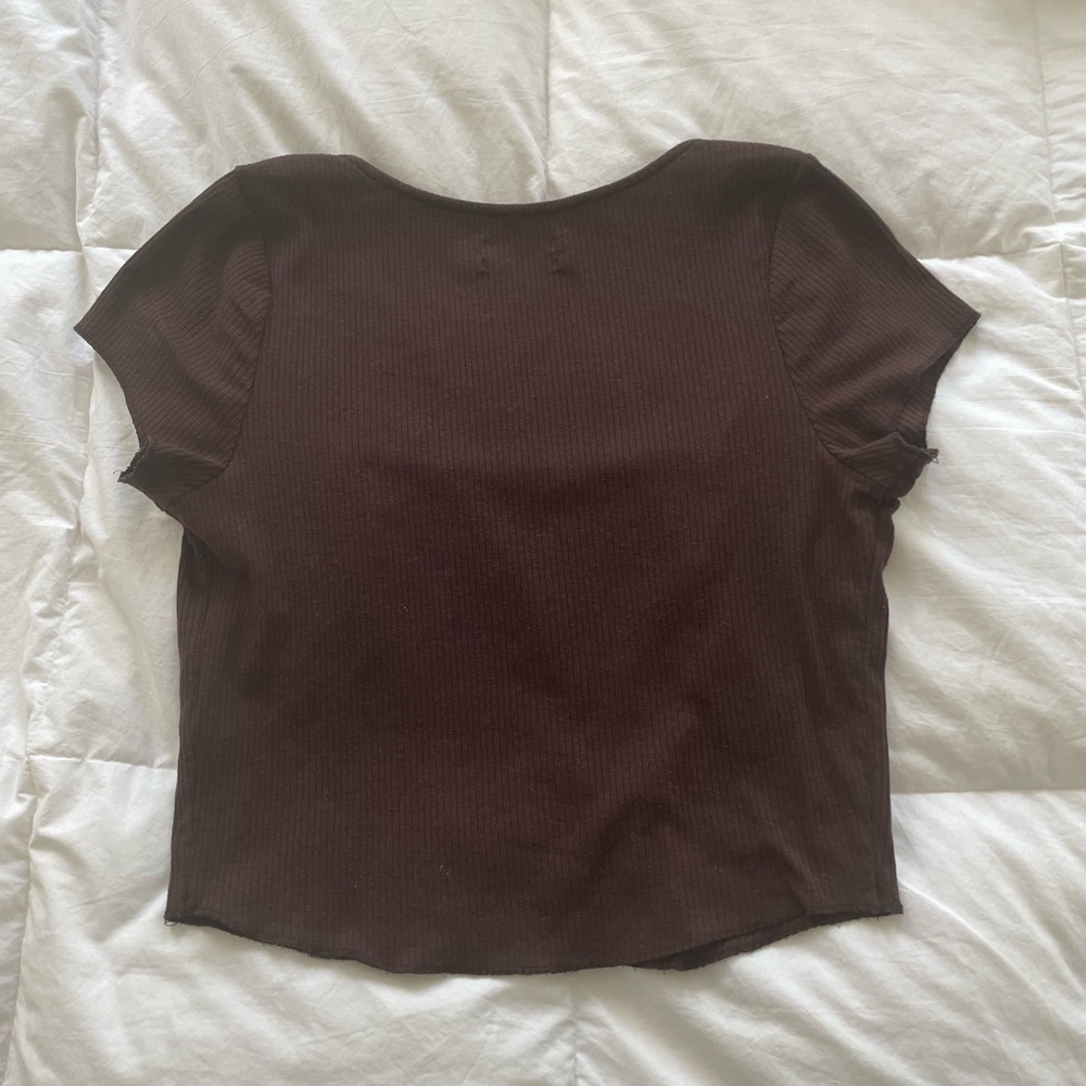 UO Ribbed Crop Top - Picture 2 of 2